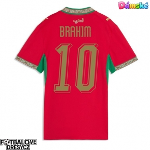 Maroko Brahim Diaz #10 Dámské Domácí Dres MS 2026 Krátký Rukáv